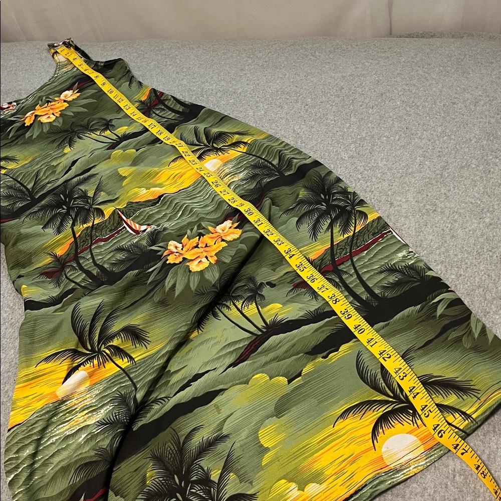Tropical Green Floral Sundress - Picture 3 of 9